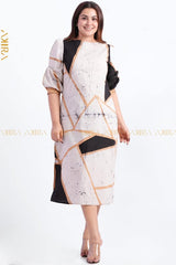 Orchid Dreams Batik Detail Dress | Kaftan, Bohemian Dress, Floral Dress, Boho Maxi Dress