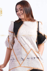 Orchid Dreams Batik Detail Dress | Kaftan, Bohemian Dress, Floral Dress, Boho Maxi Dress