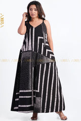 Matilda Batik Designer Dress | Kaftan, Bohemian Dress, Floral Dress, Boho Maxi Dress