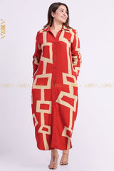 Orchid Melissa Batik Dress | Kaftan, Bohemian Dress, Floral Dress, Boho Maxi Dress