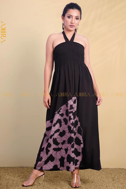 Twilight Siffoni Batik Dress | Kaftan, Bohemian Dress, Floral Dress, Boho Maxi Dress