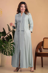 Camellia Linen Exclusive Dress | Kaftan, Bohemian Dress, Floral Dress, Boho Maxi Dress