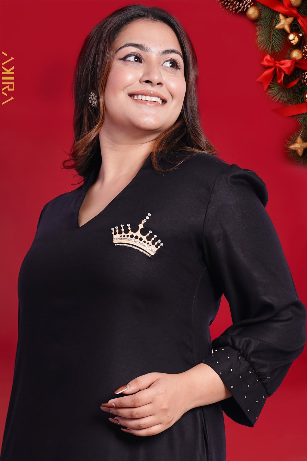 Midnight Swirls Crown Dress | Kaftan, Bohemian Dress, Floral Dress, Boho Maxi Dress