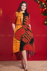 Delight Colourful Batik Dress | Kaftan, Bohemian Dress, Floral Dress, Boho Maxi Dress