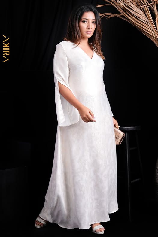 Royal Fiona Silk Dress | Kaftan, Bohemian Dress, Floral Dress, Boho Maxi Dress