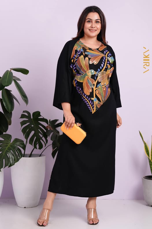 Jasmine Designer Dress | Kaftan, Bohemian Dress, Floral Dress, Boho Maxi Dress