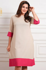 Pink Time Linen Dress | Kaftan, Bohemian Dress, Floral Dress, Boho Maxi Dress