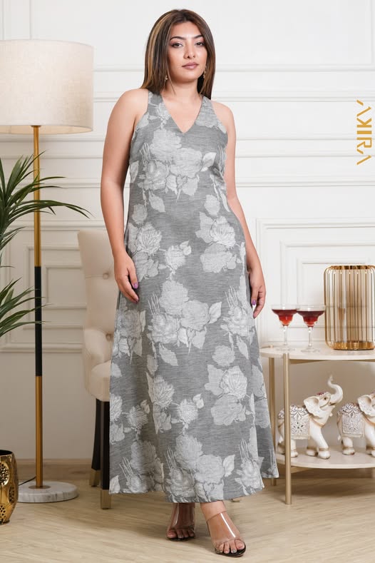 Evening Blossom Dress | Kaftan, Bohemian Dress, Floral Dress, Boho Maxi Dress