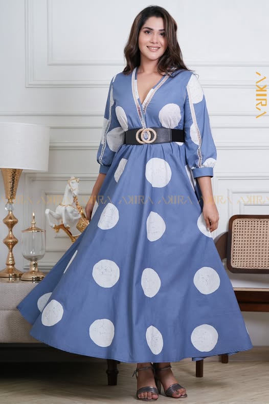 Elizabeth Lady Batik Flared Dress | Kaftan, Bohemian Dress, Floral Dress, Boho Maxi Dress