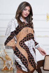 Olivia Designer Batik Dress | Kaftan, Bohemian Dress, Floral Dress, Boho Maxi Dress