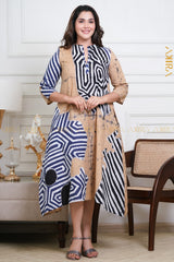 Nizmani Batik Designer Dress | Kaftan, Bohemian Dress, Floral Dress, Boho Maxi Dress