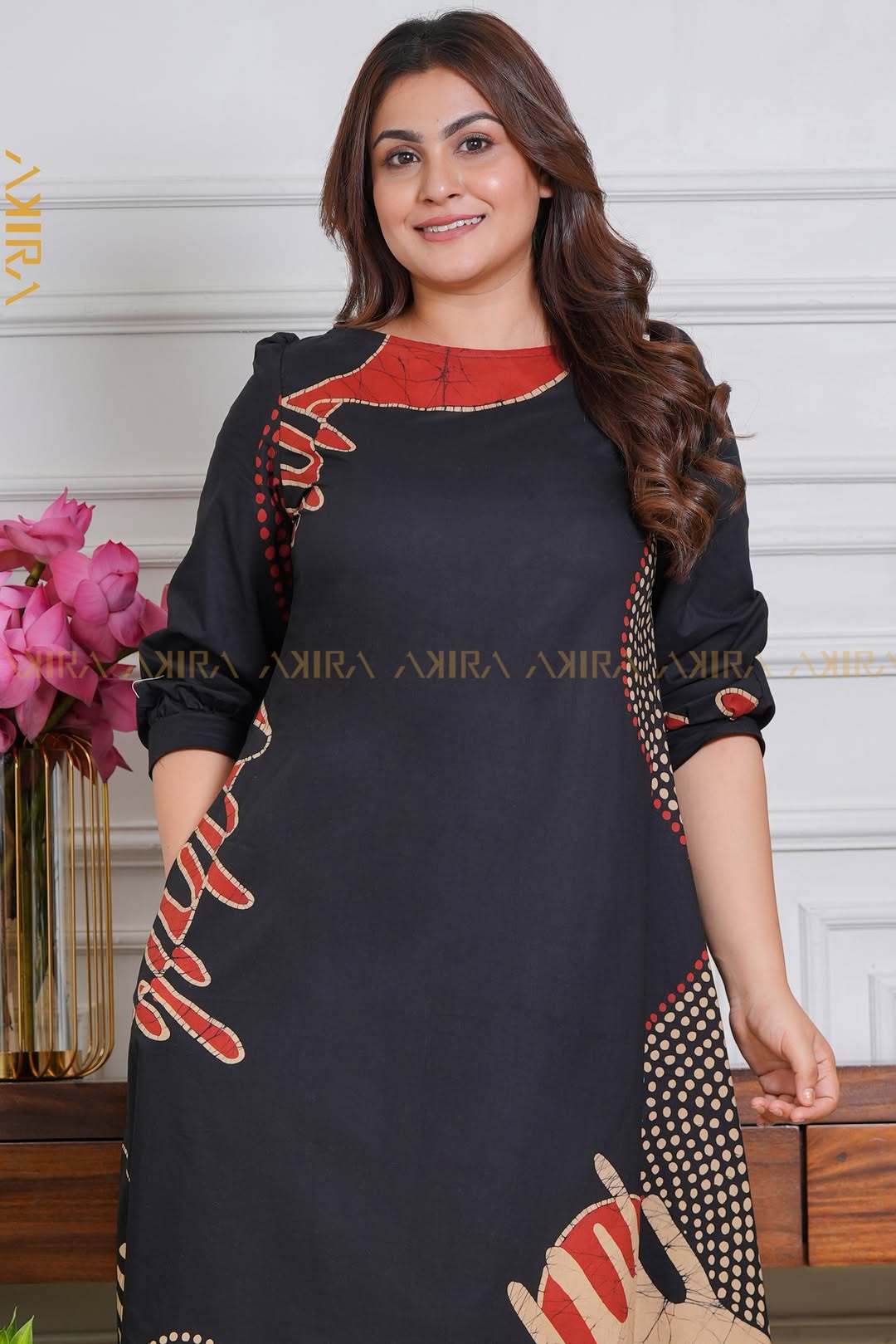 Jasmine Lure Batik Dress | Kaftan, Bohemian Dress, Floral Dress, Boho Maxi Dress