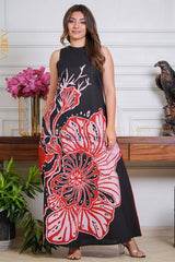 Melina Designer Dress | Kaftan, Bohemian Dress, Floral Dress, Boho Maxi Dress