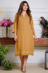 Oliviya Linen Elegant Dress | Kaftan, Bohemian Dress, Floral Dress, Boho Maxi Dress