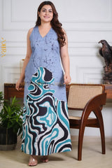 Ransilu Batik Designer Dress | Kaftan, Bohemian Dress, Floral Dress, Boho Maxi Dress