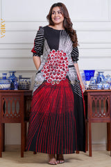 Dahila Flora Batik Dress | Kaftan, Bohemian Dress, Floral Dress, Boho Maxi Dress