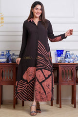 Soft Whisper Batik Dress | Kaftan, Bohemian Dress, Floral Dress, Boho Maxi Dress