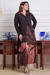 Soft Whisper Batik Dress | Kaftan, Bohemian Dress, Floral Dress, Boho Maxi Dress