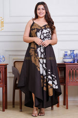 Morning Haze Batik Dress | Kaftan, Bohemian Dress, Floral Dress, Boho Maxi Dress