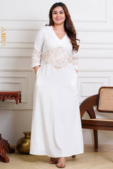 Golden pearls elegant dress | Kaftan, Bohemian Dress, Floral Dress, Boho Maxi Dress