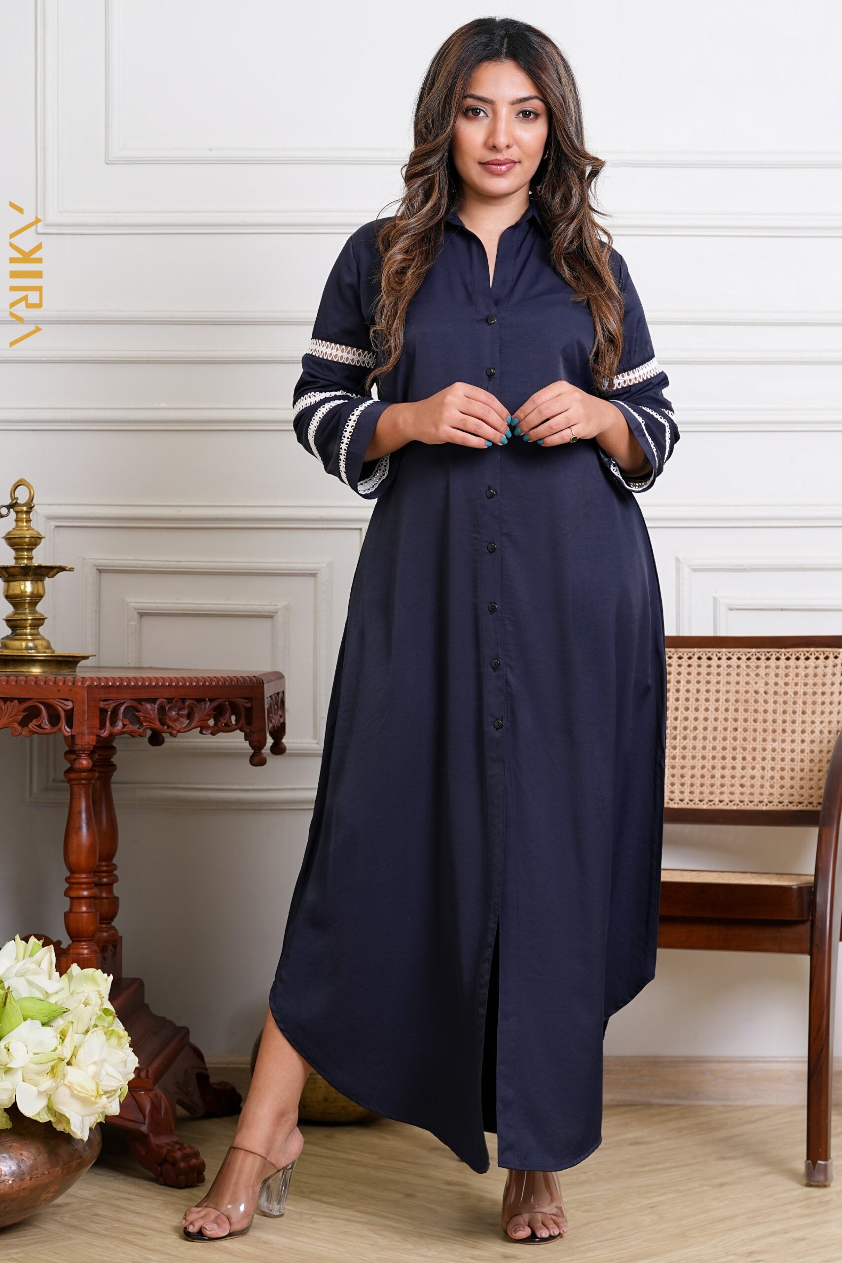 Midnight Mela Dress | Kaftan, Bohemian Dress, Floral Dress, Boho Maxi Dress