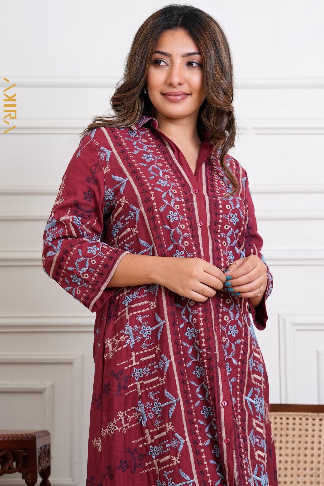 Louisa Elegant Dress | Kaftan, Bohemian Dress, Floral Dress, Boho Maxi Dress