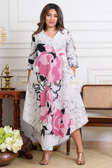 Victoriya bright batik dress | Kaftan, Bohemian Dress, Floral Dress, Boho Maxi Dress
