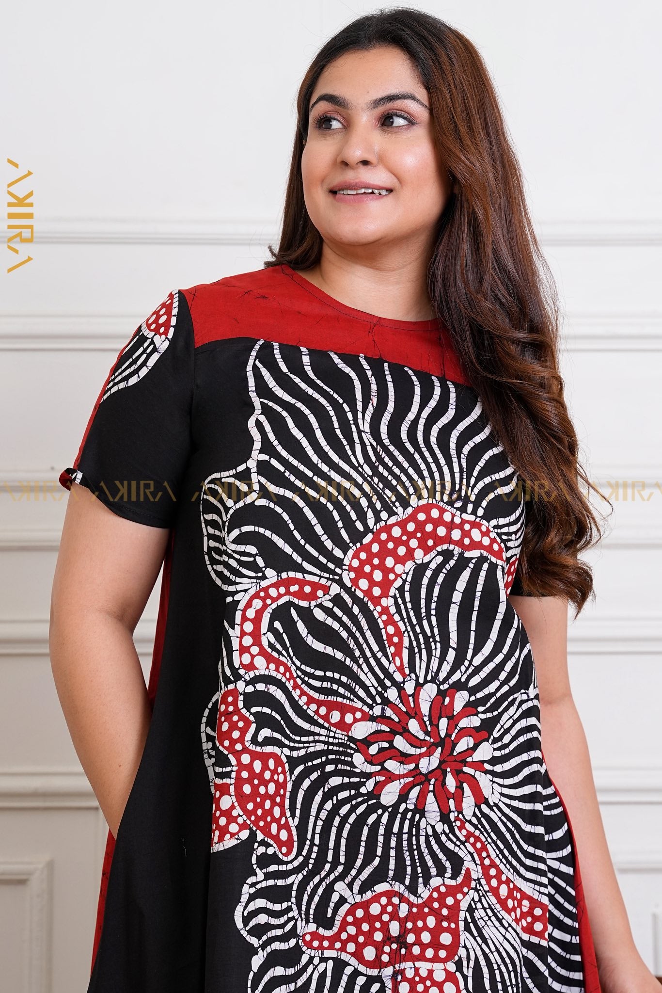 Magdalena Batik Designer Dress | Kaftan, Bohemian Dress, Floral Dress, Boho Maxi Dress