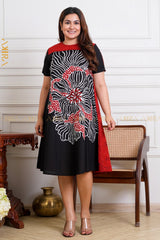 Magdalena Batik Designer Dress | Kaftan, Bohemian Dress, Floral Dress, Boho Maxi Dress