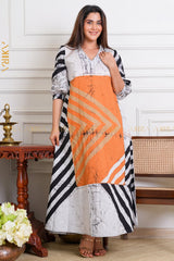 Christina Batik Designer Dress | Kaftan, Bohemian Dress, Floral Dress, Boho Maxi Dress