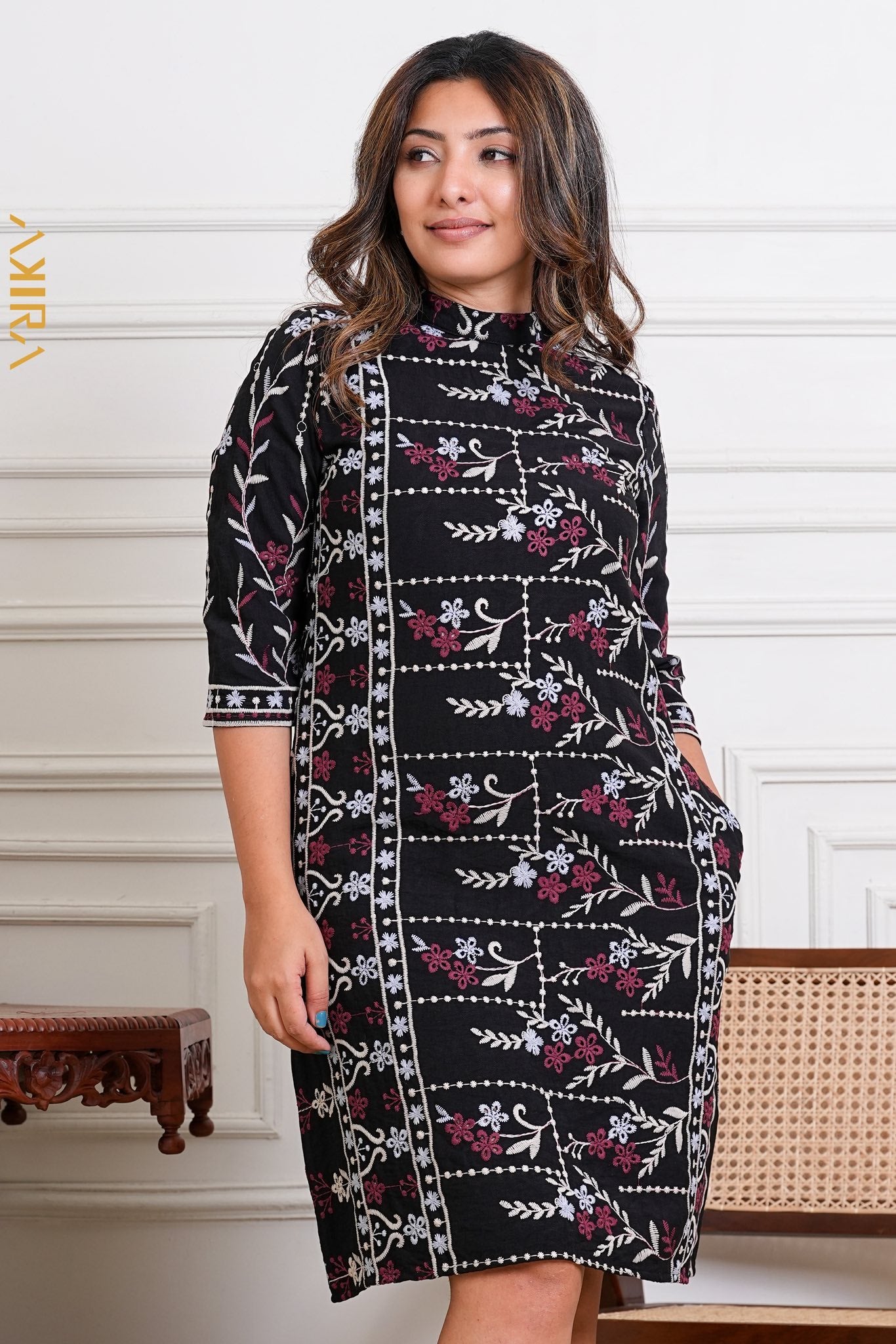 Angelica Lavanya Detail Dress | Kaftan, Bohemian Dress, Floral Dress, Boho Maxi Dress