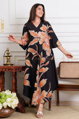 Valentina batik designer dress | Kaftan, Bohemian Dress, Floral Dress, Boho Maxi Dress