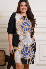 Milana Batik Designer Dress | Kaftan, Bohemian Dress, Floral Dress, Boho Maxi Dress