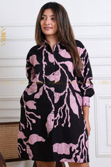 Rose Elegant Batik Dress | Kaftan, Bohemian Dress, Floral Dress, Boho Maxi Dress