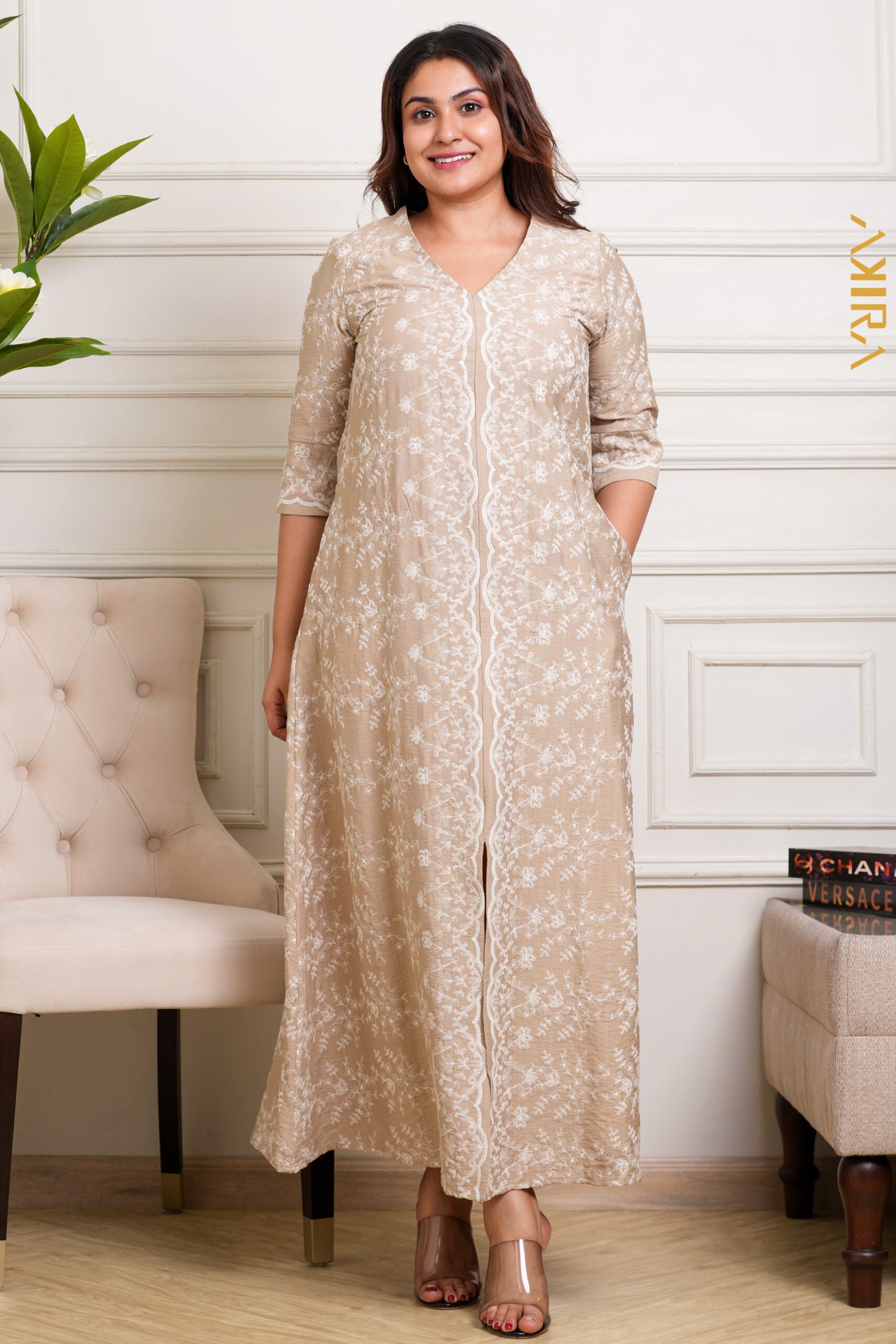 Luxe Delian Dress | Kaftan, Bohemian Dress, Floral Dress, Boho Maxi Dress