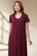 Maroony moose Dress