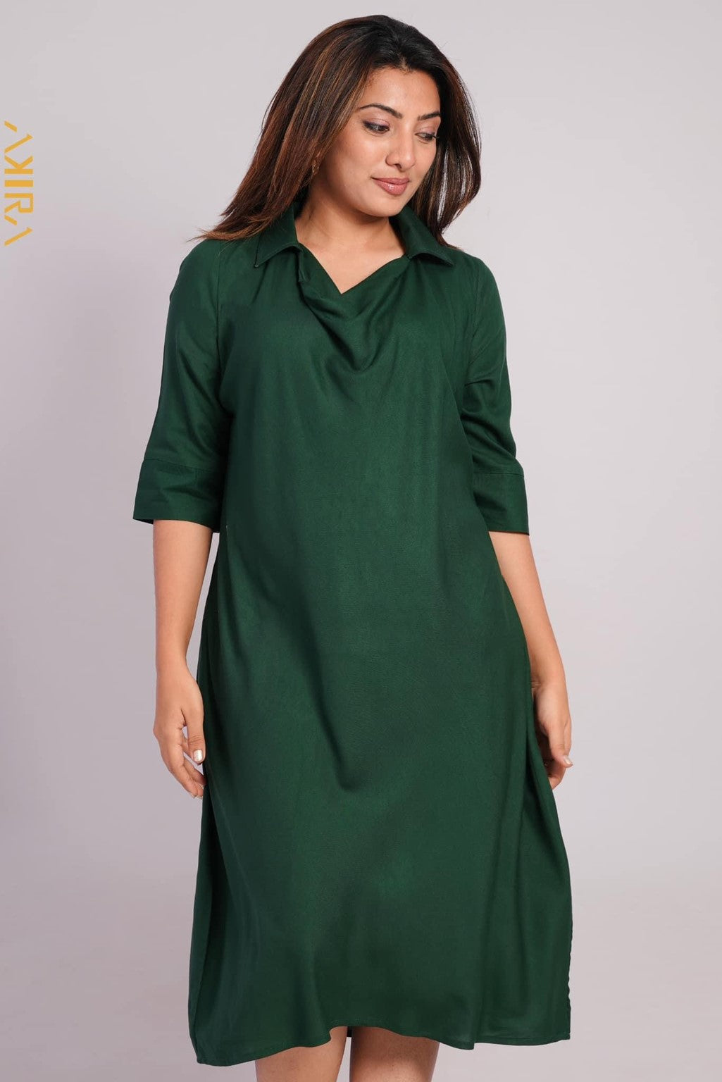 Winter Jasmine Rayon Dress