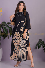 Azlean Batik Designer Dress