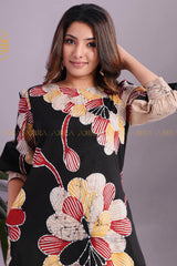 Passionflower Designer Batik Dress