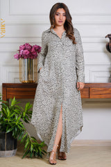 Liyana Mist Dress | Kaftan, Bohemian Dress, Floral Dress, Boho Maxi Dress