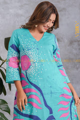 Lydia Cute Dress | Kaftan, Bohemian Dress, Floral Dress, Boho Maxi Dress