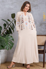 Daydream casual Dress | Kaftan, Bohemian Dress, Floral Dress, Boho Maxi Dress