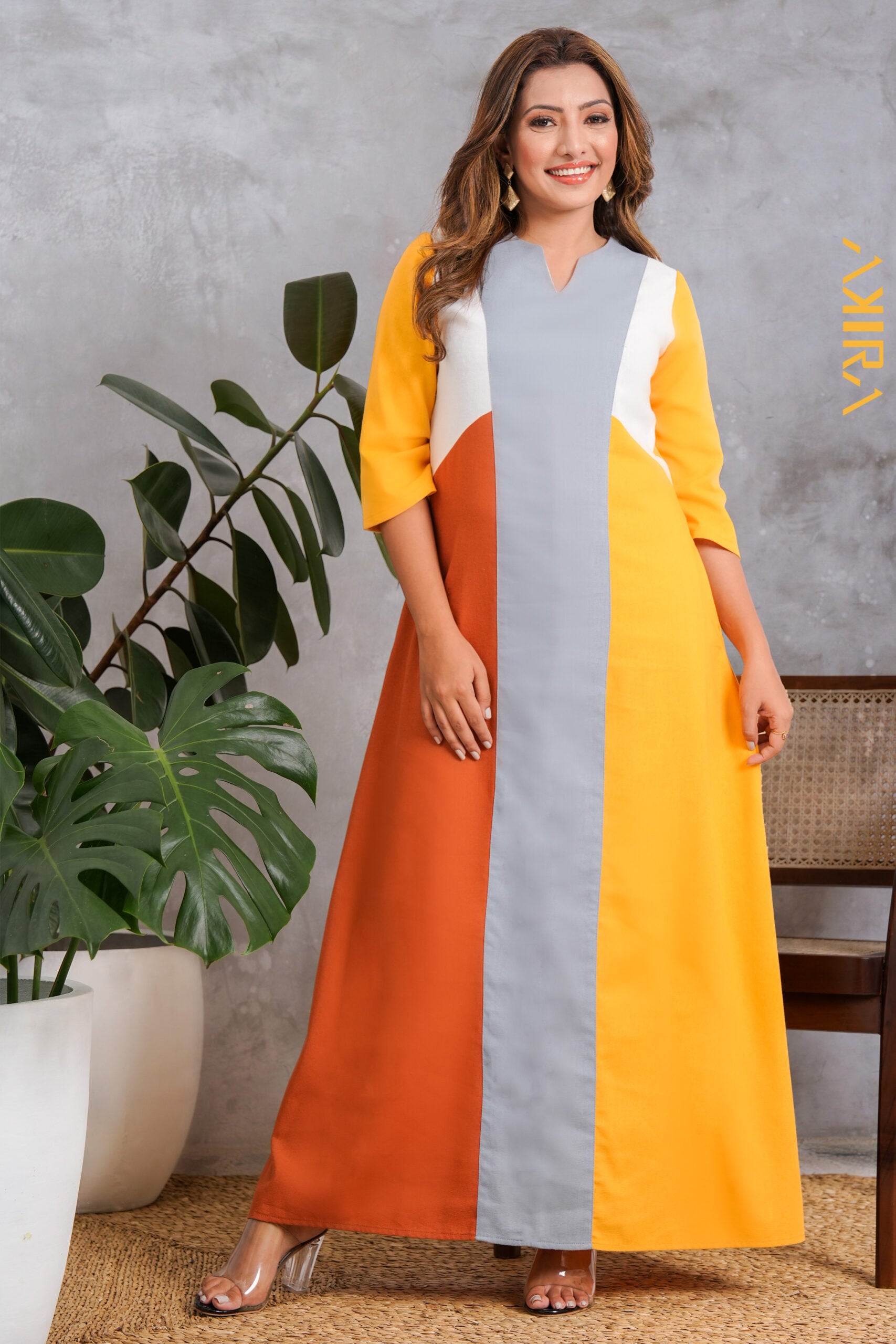 Dazzling Colour Dress | Kaftan, Bohemian Dress, Floral Dress, Boho Maxi Dress