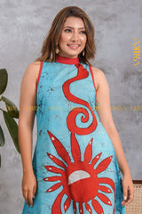 Rustic Romance Batik Dress | Kaftan, Bohemian Dress, Floral Dress, Boho Maxi Dress