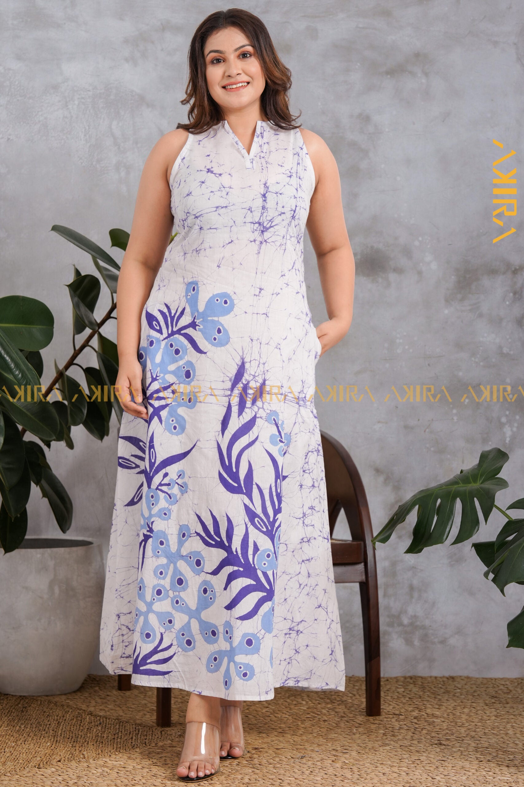 Oceanic Opal Dress | Kaftan, Bohemian Dress, Floral Dress, Boho Maxi Dress