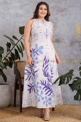 Oceanic Opal Dress | Kaftan, Bohemian Dress, Floral Dress, Boho Maxi Dress