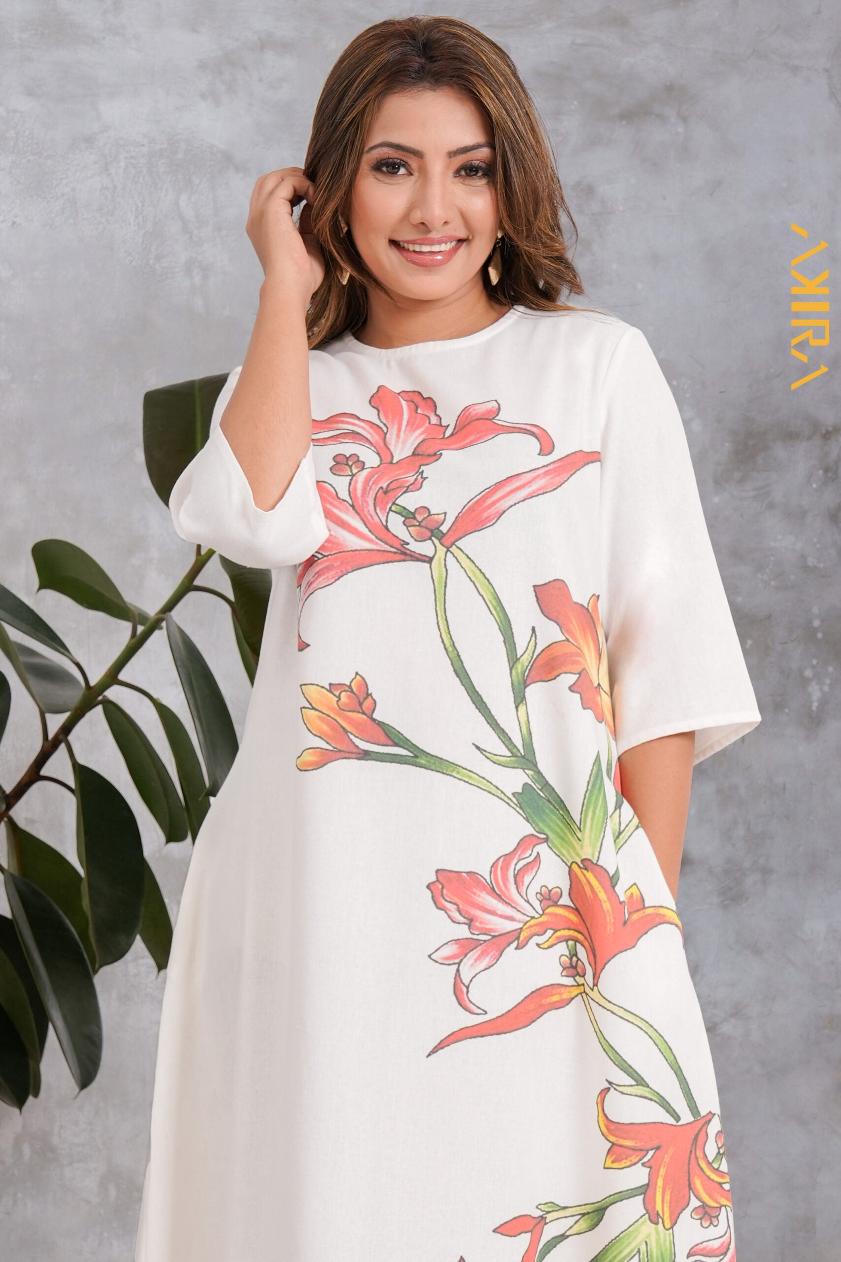 Rosewood Elegance Dress | Kaftan, Bohemian Dress, Floral Dress, Boho Maxi Dress