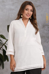 Ivory Pearl Kurti | Kaftan, Bohemian Dress, Floral Dress, Boho Maxi Dress