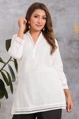 Ivory Pearl Kurti | Kaftan, Bohemian Dress, Floral Dress, Boho Maxi Dress