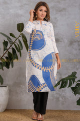 Bluebonnet Batik Dress